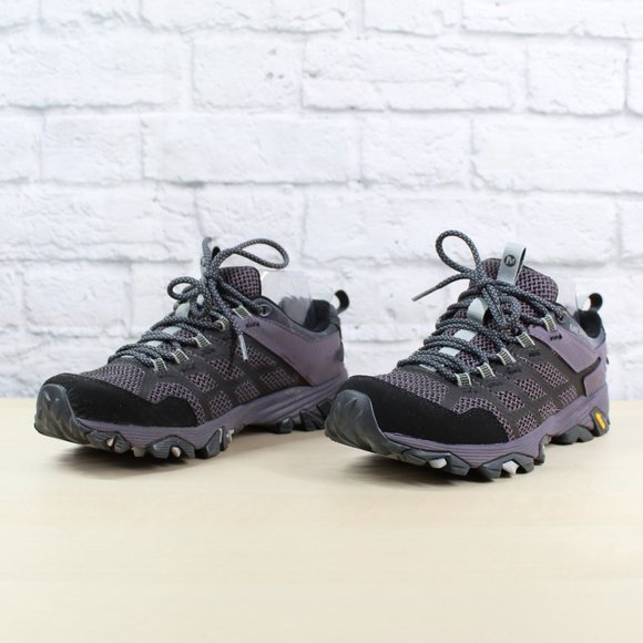 MERRELL Purple Suede Select Dry Granite Shark Hiki - Picture 2 of 9
